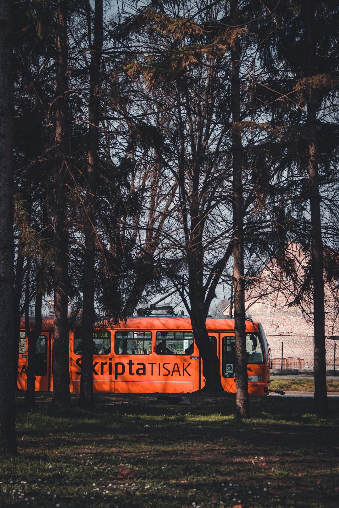 Public bus for budget transportation in Croatia