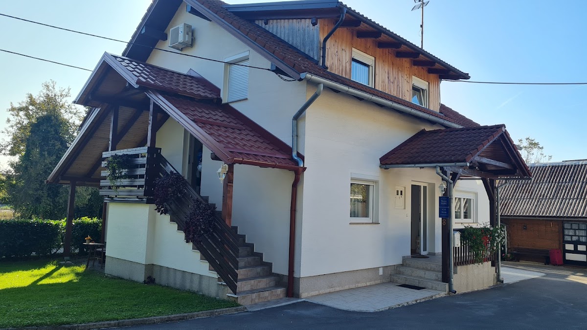 Traditional Croatian guesthouse in a peaceful village setting