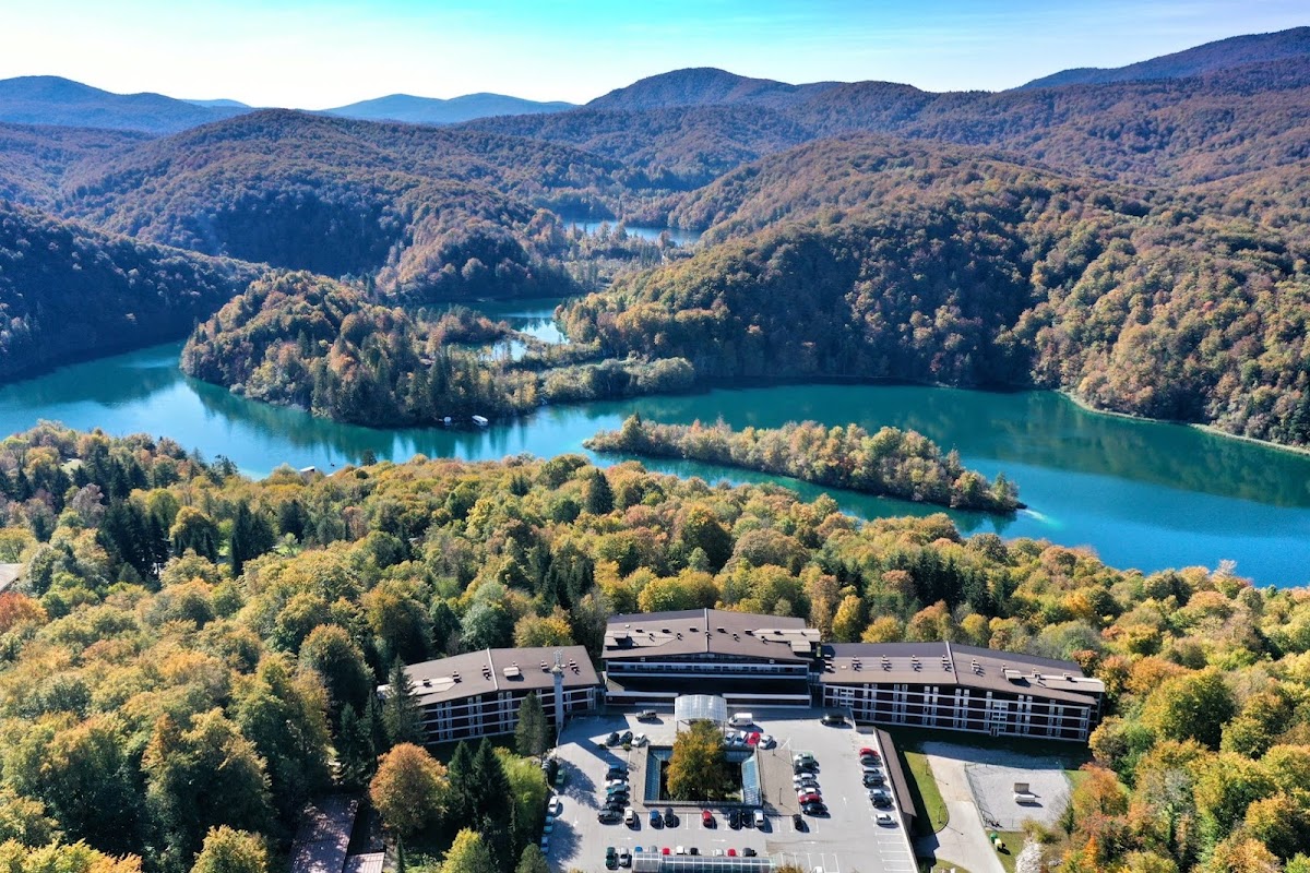 Hotel reception area with professional check-in service